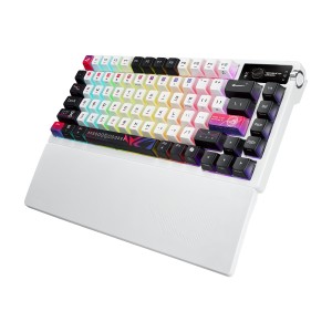 ASUS ROG Azoth X clavier Gaming USB + RF Wireless + Bluetoo | JDB-Info