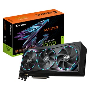 GIGABYTE AORUS GeForce RTX 5070 MASTER 12G Carte Graphique | JDB-Info