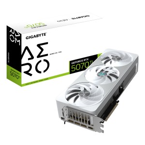 GIGABYTE GeForce RTX 5070 Ti AERO OC 16G Carte Graphique | JDB-Info