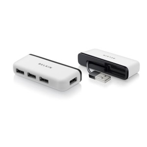 BELKIN Hub de Voyage 4 Ports USB 2.0 Noir