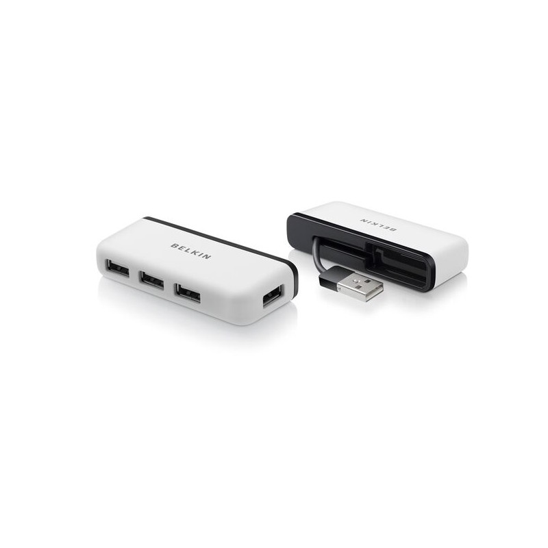 BELKIN Hub de Voyage 4 Ports USB 2.0 Noir