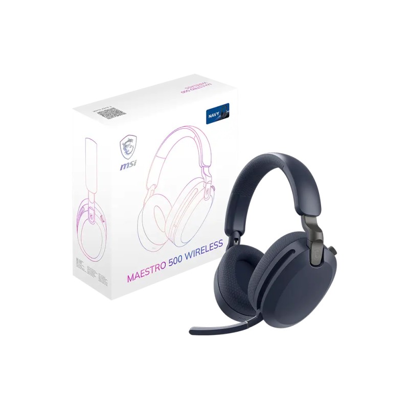 MSI MAESTRO 500 Wireless Casque Sans fil Arceau Gaming Blue | JDB-Info
