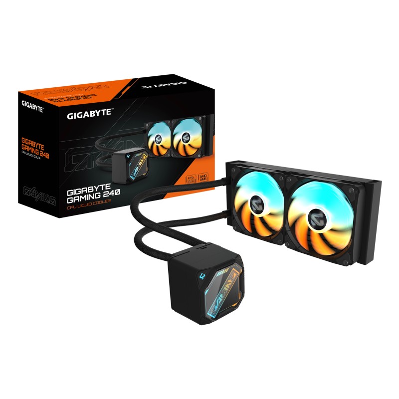 GIGABYTE GAMING 240 Refroidisseur Liquide pour CPU - 2x120m | JDB-Info