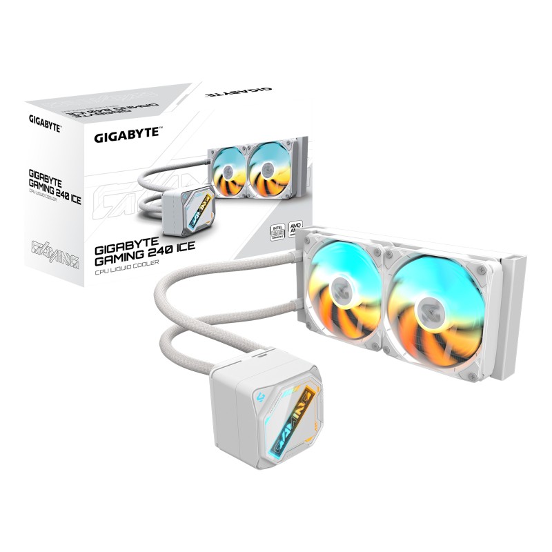 GIGABYTE GAMING 240 ICE Refroidisseur Liquide pour CPU - 2x | JDB-Info