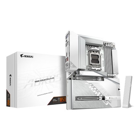 GIGABYTE B850 AORUS STEALTH ICE Carte Mère – Processeurs AM | JDB-Info
