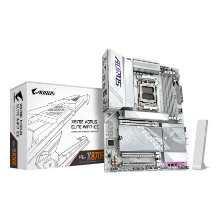 GIGABYTE X870E AORUS ELITE WIFI7 ICE Carte mère | JDB-Info