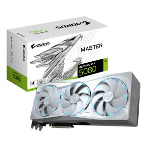 GIGABYTE AORUS GeForce RTX 5080 MASTER ICE 16G Carte Graphi | JDB-Info