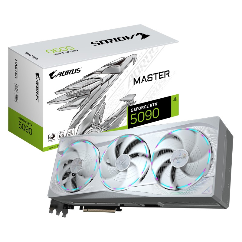 GIGABYTE AORUS GeForce RTX 5090 MASTER ICE 32G Carte Graphi | JDB-Info