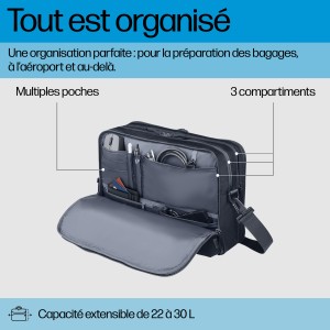 HP Sacoche pour PC portable Travel Plus 22L 16 pouces | JDB-Info