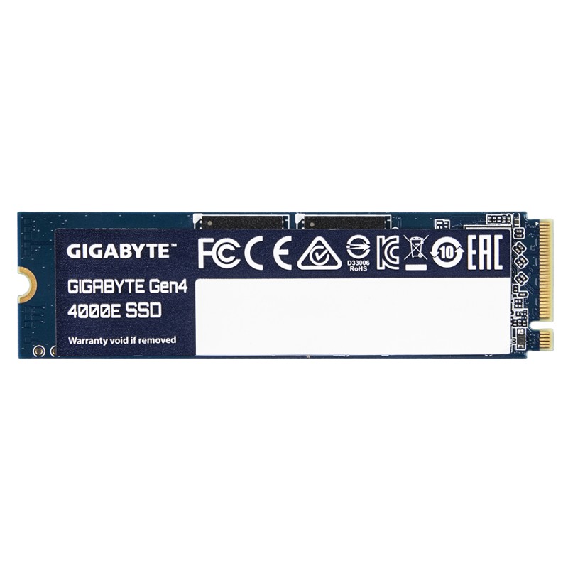 GIGABYTE Gen4 4000E 500 Go M.2 PCI Express 4.0 NVMe 3D NAND | JDB-Info