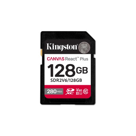 Kingston Technology Canvas React Plus 128 Go Classe 10 | JDB-Info