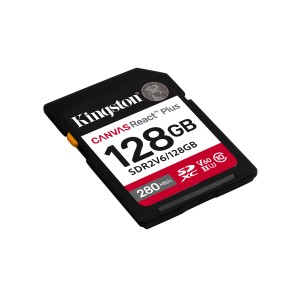 Kingston Technology Canvas React Plus 128 Go Classe 10 | JDB-Info