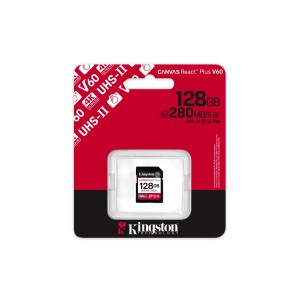 Kingston Technology Canvas React Plus 128 Go Classe 10 | JDB-Info