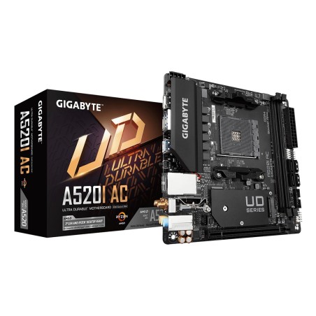 GIGABYTE A520I AC carte mère AMD A520 Emplacement AM4 mini | JDB-Info