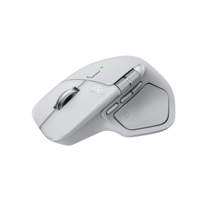 LOGITECH MX Master 4 Mouse for Mac White Silver