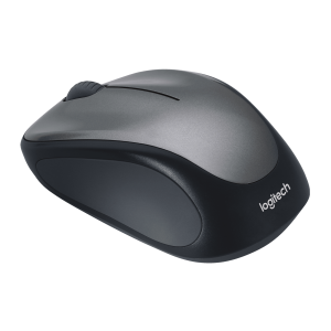 LOGITECH M235 Mouse right-handed optical wireless 2.4 GHz USB wireless receiver grey