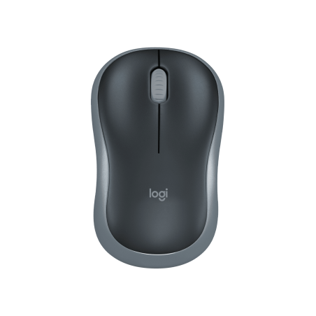 LOGITECH M185 Mouse optical wireless 2.4 GHz USB wireless receiver grey