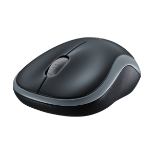 LOGITECH M185 Mouse optical wireless 2.4 GHz USB wireless receiver grey