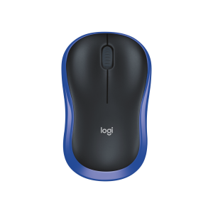 LOGITECH M185 Mouse optical wireless 2.4 GHz USB wireless receiver blue