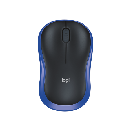 LOGITECH M185 Mouse optical wireless 2.4 GHz USB wireless receiver blue