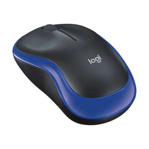 LOGITECH M185 Mouse optical wireless 2.4 GHz USB wireless receiver blue