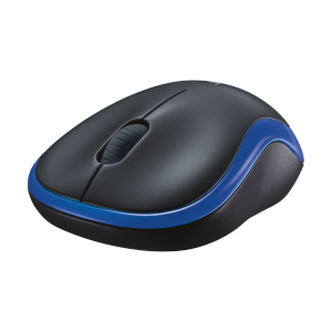 LOGITECH M185 Mouse optical wireless 2.4 GHz USB wireless receiver blue