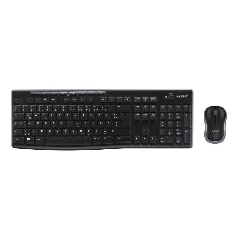 LOGITECH MK270 Wireless Combo black USB (DE)