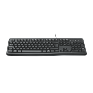 LOGITECH K120 Corded Keyboard black USB (FRA)