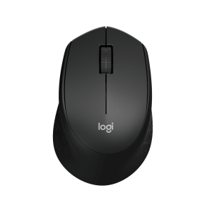 LOGITECH M280 Mouse right-handed optical 3 buttons wireless 2.4 GHz USB wireless receiver black