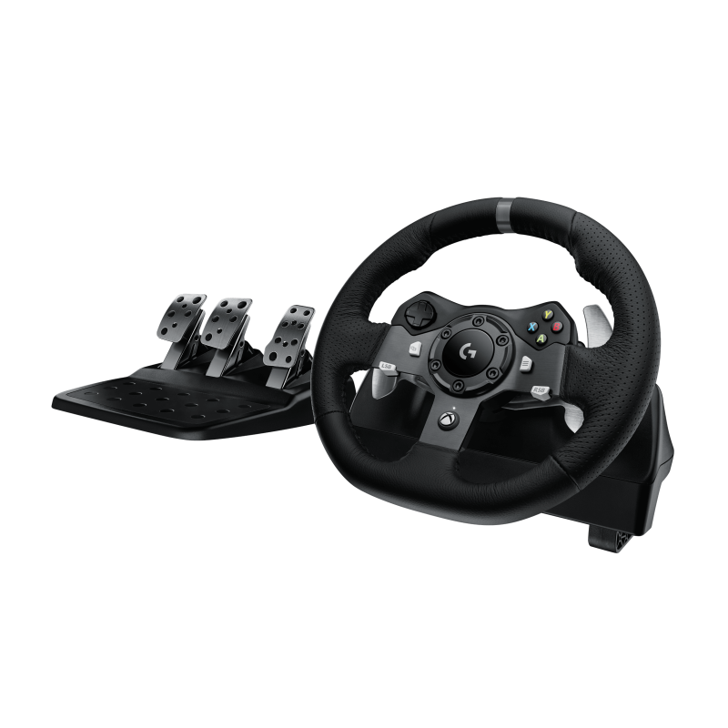 LOGITECH G920 Driving Force Wheel and pedals set wired for Microsoft Xbox One