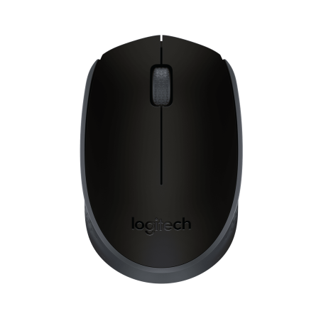LOGITECH M171 Mouse right and left-handed wireless 2.4 GHz USB wireless receiver black