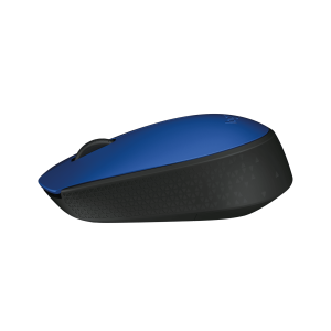 LOGITECH M171 Mouse right and left-handed wireless 2.4 GHz USB wireless receiver black blue
