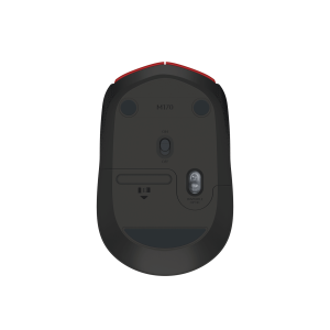 LOGITECH M171 Mouse wireless 2.4 GHz USB wireless receiver black red
