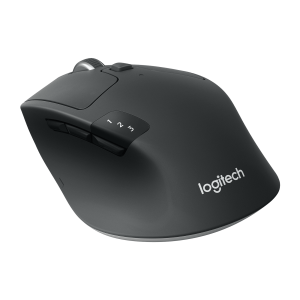 LOGITECH M720 Triathlon Mouse right-handed optical 7 buttons wireless Bluetooth 2.4 GHz USB wireless receiver