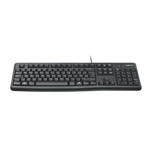 LOGITECH K120 corded Keyboard black (AZERTY)