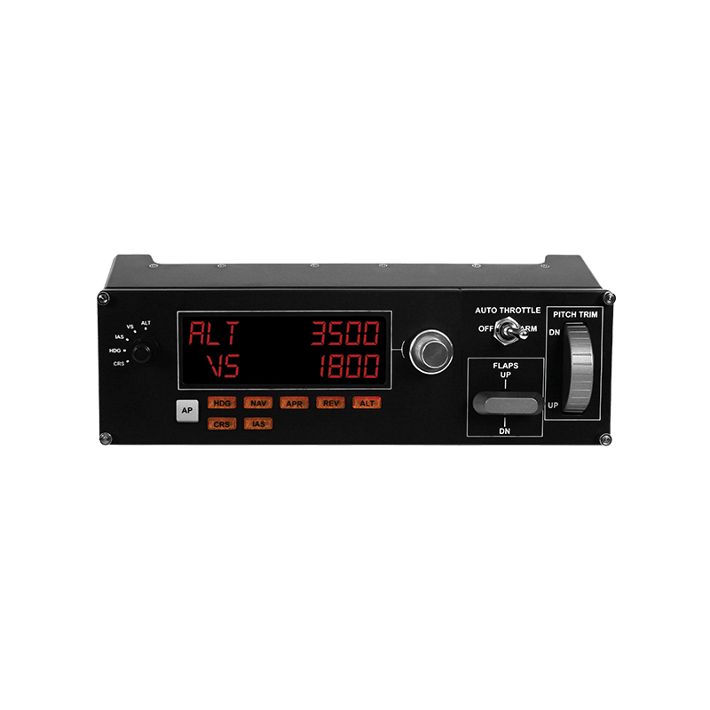 LOGITECH Multi Panel Flight simulator instrument panel wired for PC