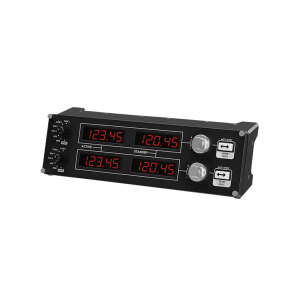 LOGITECH Flight Radio Panel Flight simulator instrument panel wired for PC