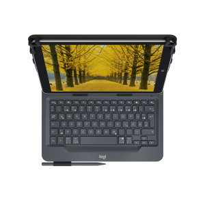 LOGITECH Universal Folio with integrated keyboard for 23 - 25.5cm / 9-10p tablets (DE)
