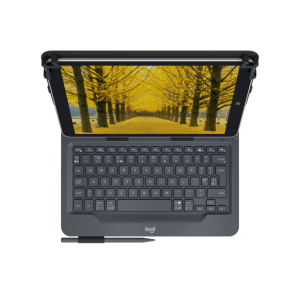 LOGITECH Universal Folio with integrated keyboard for 23 - 25,5cm / 9-10 inch tablets (UK) INTNL