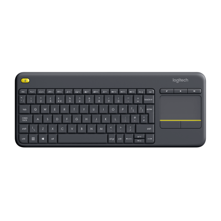 LOGITECH K400 Plus Wireless Touch Keyboard - DARK (ESP)
