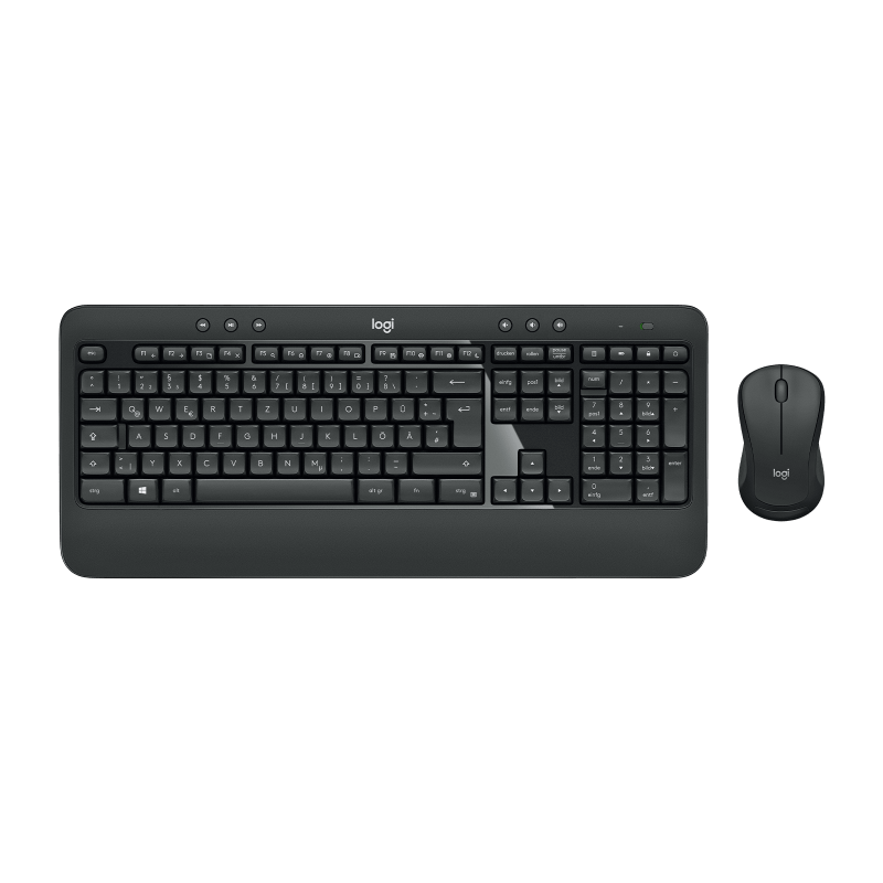 LOGITECH MK540 ADVANCED Wireless Keyboard and Mouse Combo Central Clavier Allemand (DE)