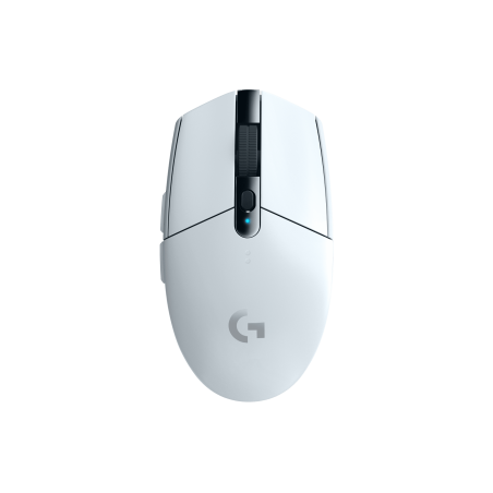 LOGITECH G G305 Mouse optical 6 buttons wireless 2.4 GHz USB wireless receiver white