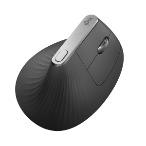 LOGITECH MX Vertical Vertical mouse ergonomic optical 6 buttons wireless wired Bluetooth 2.4 GHz USB wireless receiver graphite