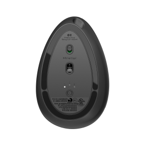 LOGITECH MX Vertical Vertical mouse ergonomic optical 6 buttons wireless wired Bluetooth 2.4 GHz USB wireless receiver graphite