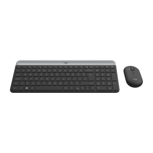 LOGITECH Slim Wireless Keyboard and Mouse Combo MK470 - GRAPHITE - US INTNL - INTNL