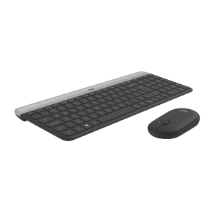 LOGITECH Slim Wireless Keyboard and Mouse Combo MK470 - GRAPHITE - US INTNL - INTNL