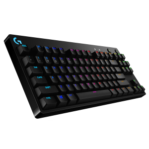 LOGITECH G Pro Mechanical Gaming Keyboard Keyboard backlit USB Pan Nordic key switch GX Blue Clicky black (PAN)