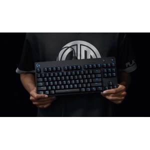 LOGITECH G Pro Mechanical Gaming Keyboard Keyboard backlit USB Pan Nordic key switch GX Blue Clicky black (PAN)