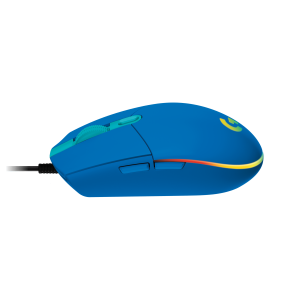 LOGITECH Gaming Mouse G203 LIGHTSYNC Mouse optical 6 buttons wired USB blue