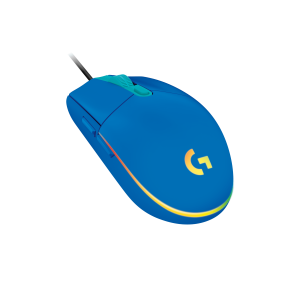 LOGITECH Gaming Mouse G203 LIGHTSYNC Mouse optical 6 buttons wired USB blue